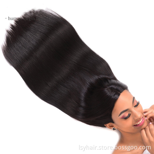 Free sample wholesale top natural 100% human hair bundles,human hair weave bundles brazilian hair in mozambique